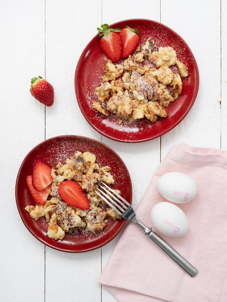 Pannkaksröra (scrambled pancakes)